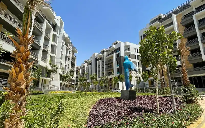 لاند سكيب كمبوند ذا ايكون ريزيدنس القاهرة الجديدة