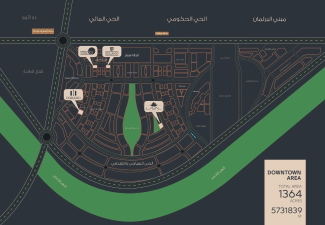 موقع-لافال-مول-العاصمة-الادارية-الجديدة