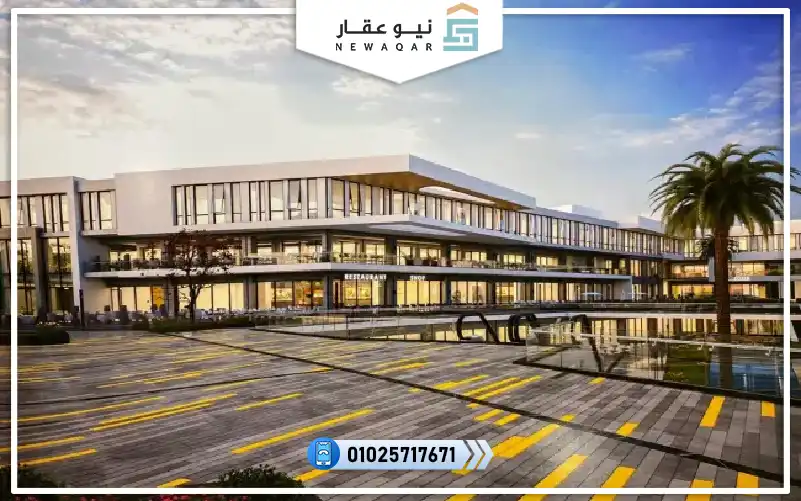 عياد طبي للبيع مساحة 67م في مول ويست لاين 6 اكتوبر 10% مقدم