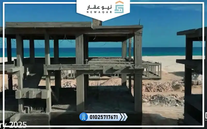 استاند الون620م للبيع فيو بحر