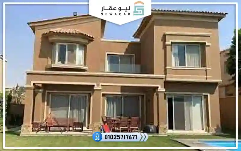 جراند توين هاوس 498م للبيع في سوان ليك القاهرة الجديدة