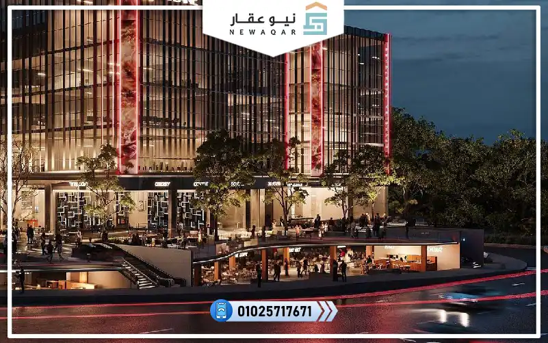 امتلك مكتب اداري للبيع59م  مول ميدلين التجمع الخامس