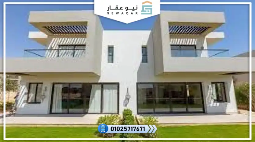 فيلا للبيع341متر صف اول علي البحر