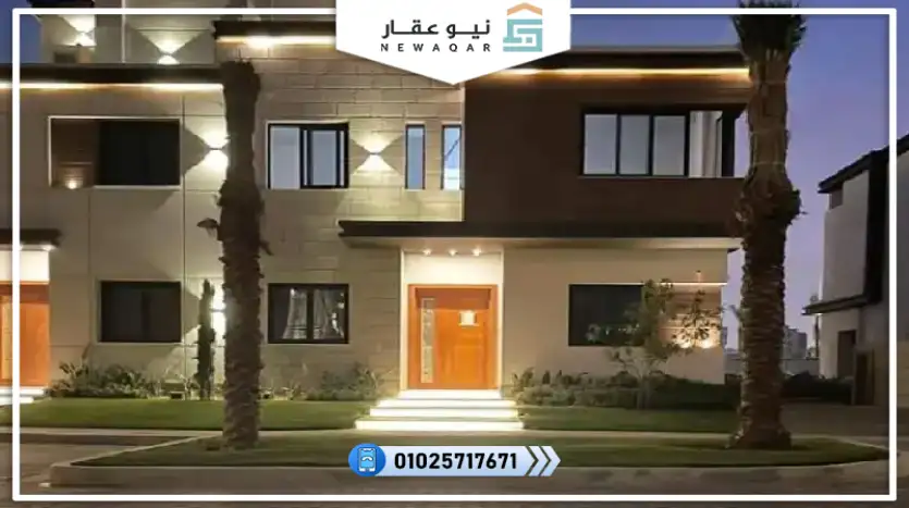 تاون هاوس172م للبيع بالتقسيط 96 شهر
