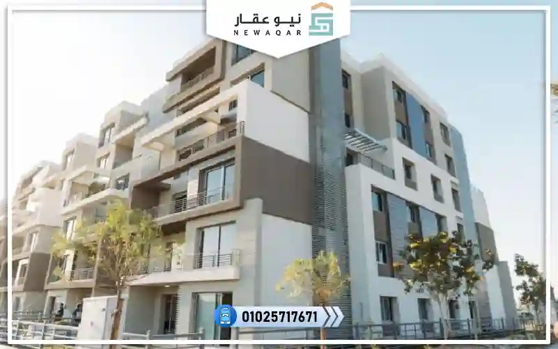 توين هاوس 375م في كمبوند بالم هيلز نيو كايرو  للبيع بفيو لاندسكيب