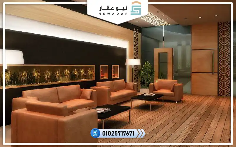 مكتب اداري للبيع 255م استلام سنه تشطيب كامل