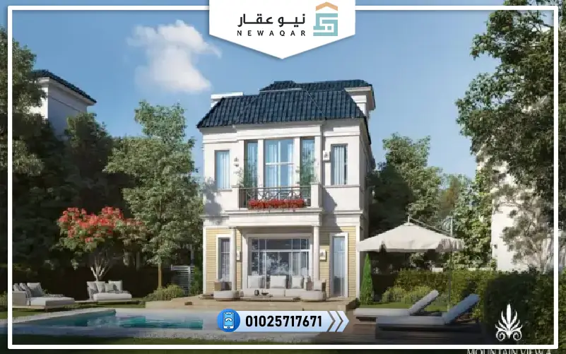 فيلاللبيع269م روف75م كمبوندماونتن فيو4 اكتوبراستلام2025