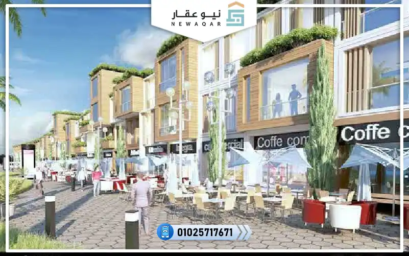 محل93م للبيع بالفودكورت إزدان مول قلب الداون تاون بالتقسيط7س