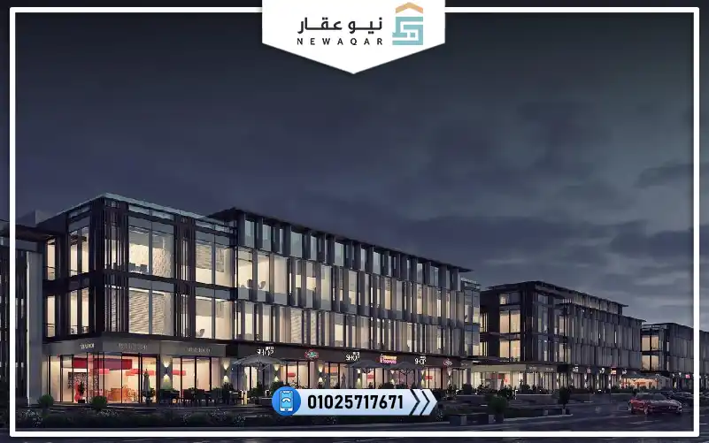 عياده للبيع 43م متشطبه بالكامل امام حى السفارات مول ديجويا
