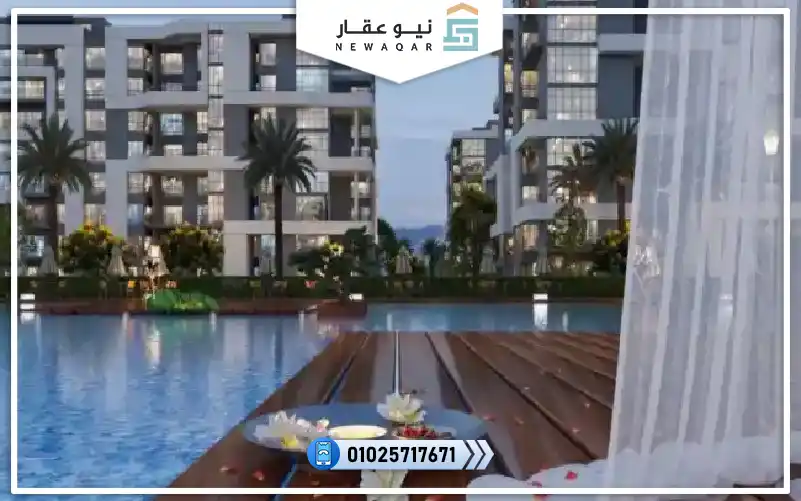 شقه للبيع 147م بجاردن لوكيشن مميز فى كمبوند كارديا