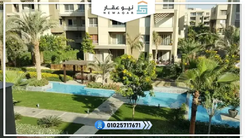 شقة للبيع110م بجاردن85كمبوند ذا فينيكس حسن علام