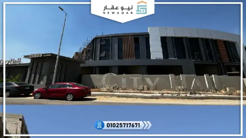 محل تجاري للبيع 118متر بفيو علي البلازا