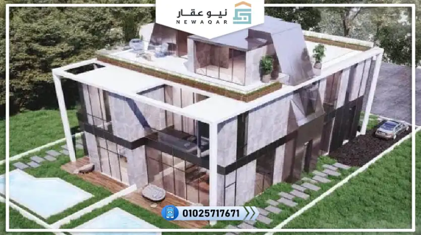 فيلا للبيع مساحة310م+جاردن 33م بخصم الكاش50%