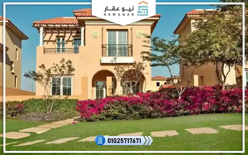 فيلا للبيع مساحه598م كمبوند هايد بارك التجمع الخامس مقدم5%