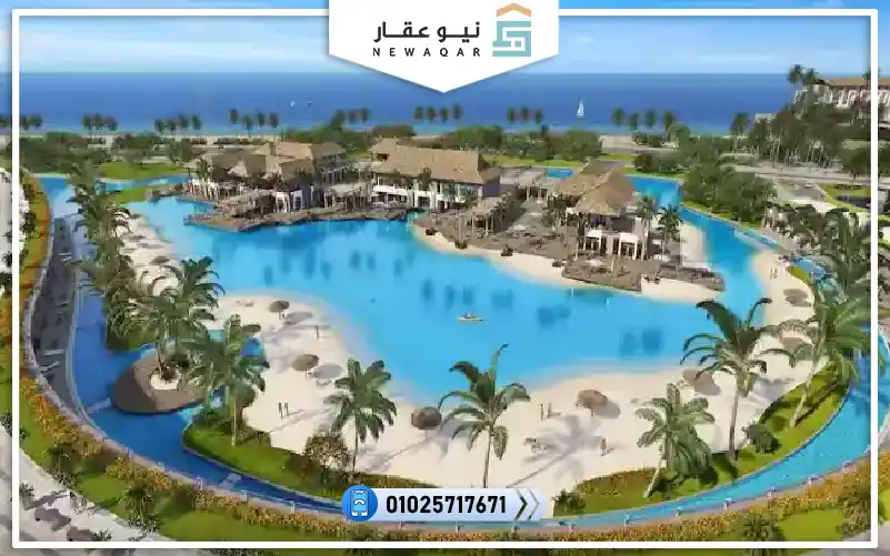 شاليه للبيع 155م فيو لاندسكيب قرية ذا جروف استلام سنتين