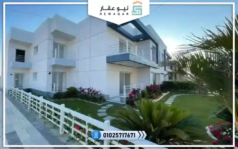 شقة للبيع 189م  لاندسكيب كمبوند ذا فيو واتر واي التجمع الخامس تشطيب سوبر