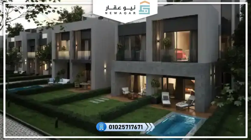 فيلاللبيع340م حديقة530م بمقدم تعاقد 5%