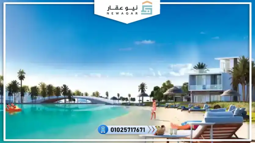 فيلا للبيع4 غرف فيو على البحر
