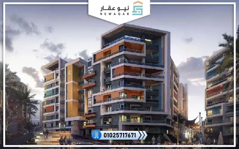 شقة للبيع 119م كمبوند يارو العاصمة الادارية الجديدة