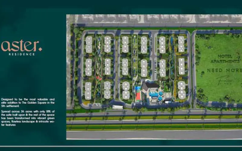 تصميم Aster Residence New Cairo