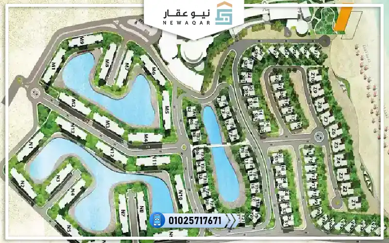 ستاند الون للبيع 375م قرية زويا غزالة باي الساحل الشمالي