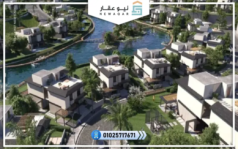 فيلا مستقله للبيع مساحة 650م أميز لوكيشن كمبوند تلال ايست 5%