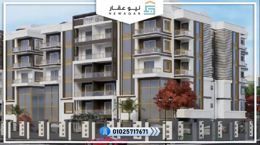 شقة للبيع149م غرفتين نوم كمبوند ريفالي القاهرة الجديدة