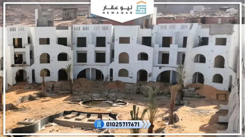 شاليه للبيع 90م ماجيستي باي الجلالة تشطيب سوبر