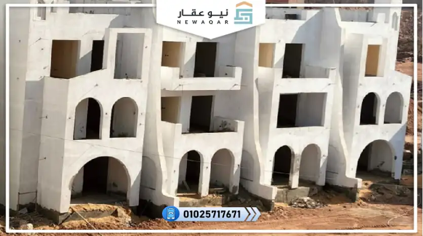 شاليه للبيع 120م قرية ماجيستي باي الجلالة
