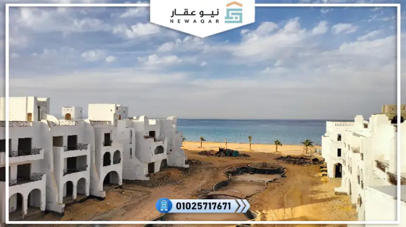 شاليه للبيع 140م قرية ماجيستي باي الجلالة