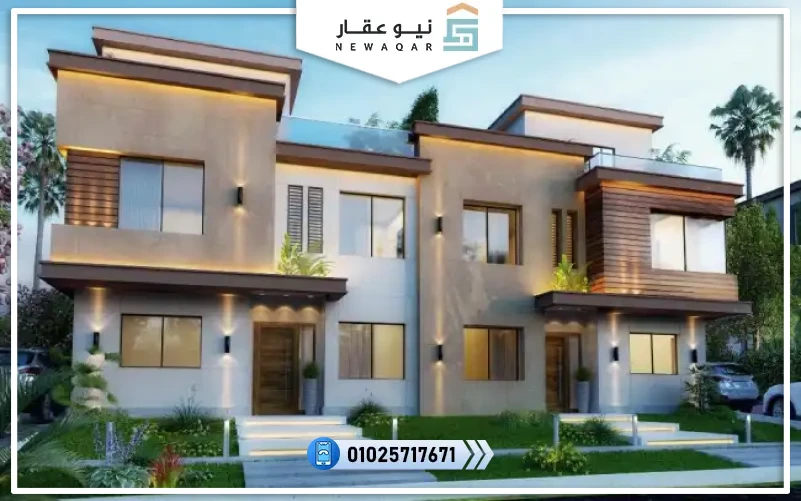 ستاند الون427م للبيع فيو لاندسكيب كمبوند ديجار التجمع السادس