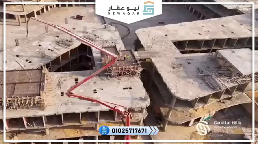 مكتب اداري للبيع 221متر بالتقسيط 8 سنين
