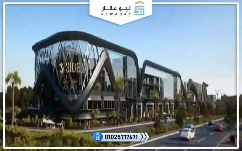 محل تجاري 100م دور 2 للبيع في الشروق 3Sides Shopping mall