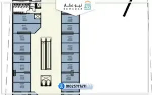 محل تجاري للبيع 59م فود كورت مميز