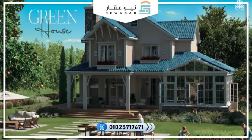 فيلا مستقلة للبيع 350م فيو لاندسكيب مقدم5%