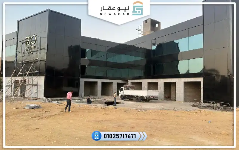 محل تجاري لقطه للبيع60م+اوت دور80م مول ريو بيزنس هاب الشروق
