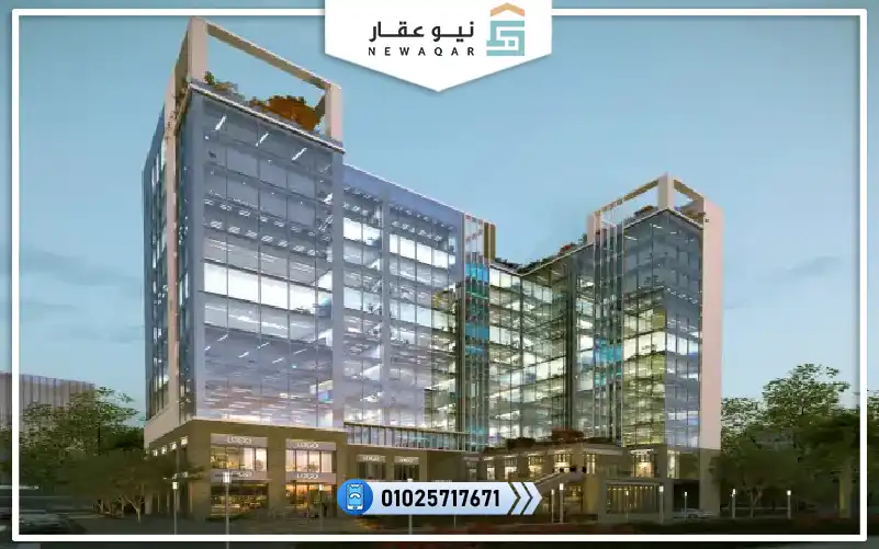 مكتب إداري46متر للبيع في مول اوبتيماالعاصمة بالتقسيط9سنين