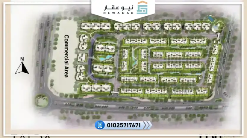 تاون هاوس 295م كورنر للبيع مقدم 10%