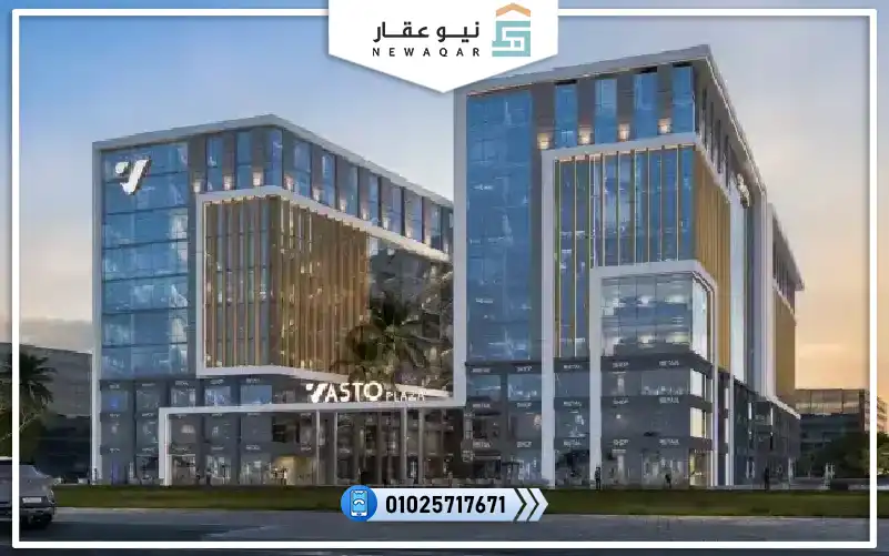 محل تجاري 41م فاستو بلازا العاصمة الادارية محور الوزارات10%م