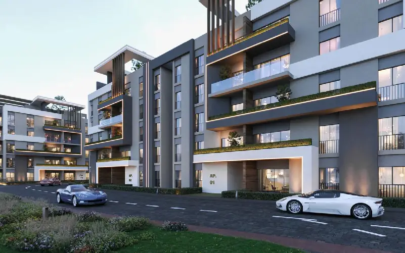 شقق للبيع كمبوند اوكارديا العبور