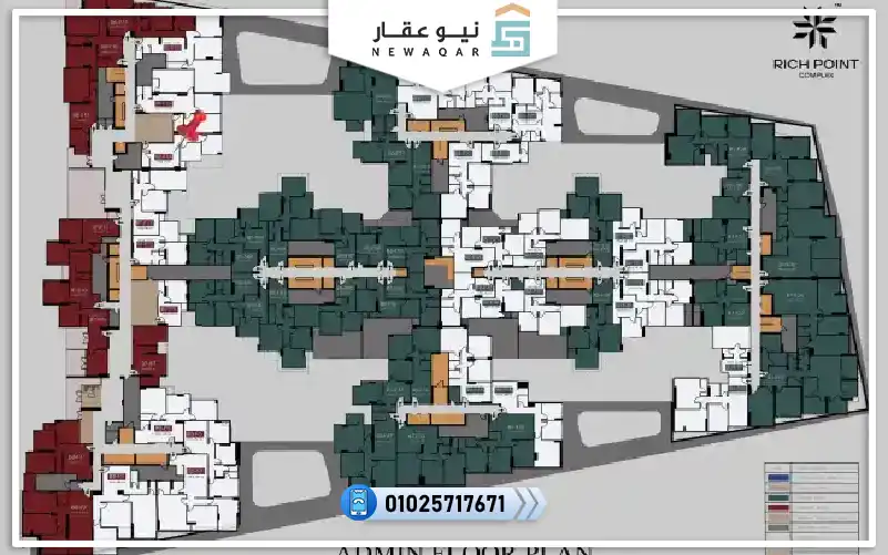 محل للبيع استلام فوري34م مول ريتش بوينت النزهه الجديدة