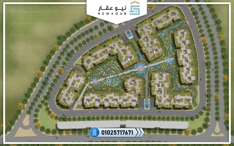 تصميم كمبوند بالم ايلاند الشروق