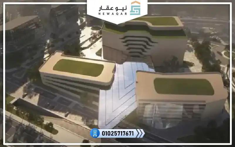 مكتب اداري دوبلكس200م للبيع مول كليف التجمع الخامس