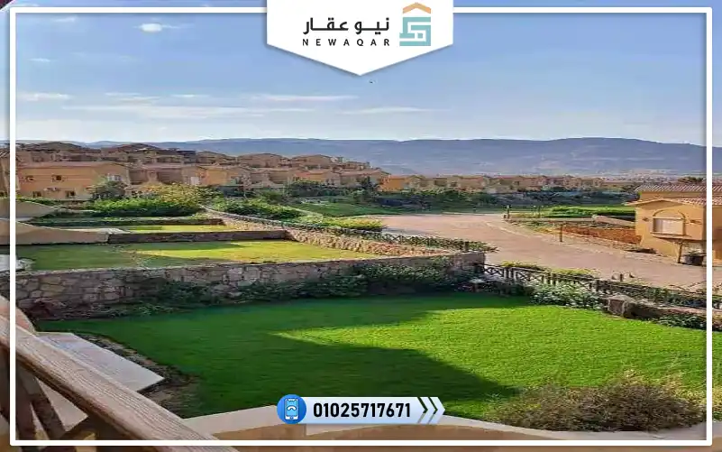 تاون هاوس للبيع 180م بجاردن 50م قرية لافيستا السخنه