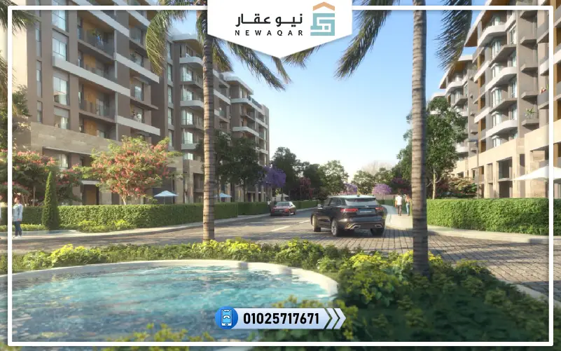 دوبلكس للبيع 212م بحديقة 60م كمبوند قماري العاصمة الادارية الجديدة في ال R8 