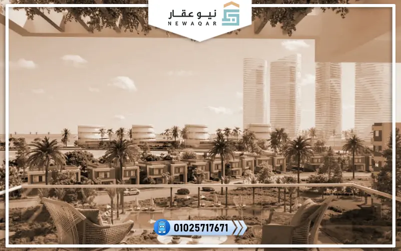 تصميم ومساحة قرية لندن الساحل الشمالي