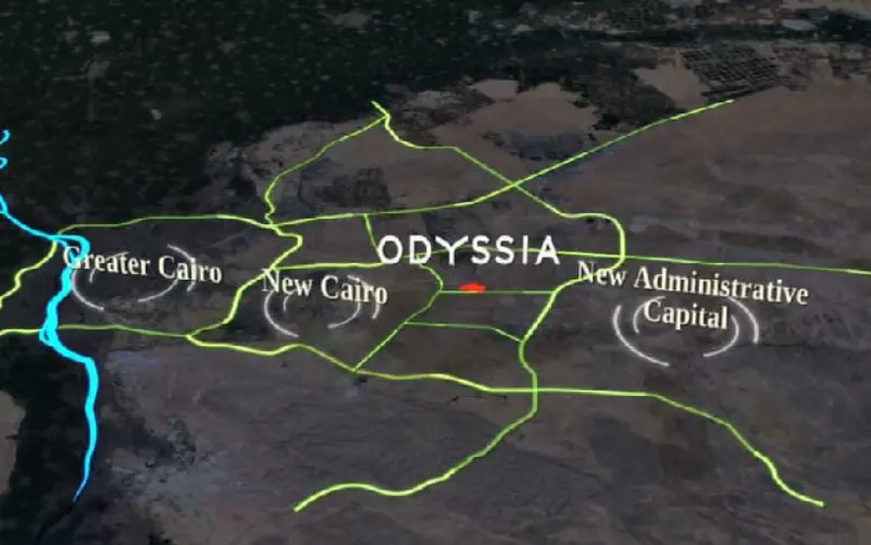موقع  The City of Odyssia