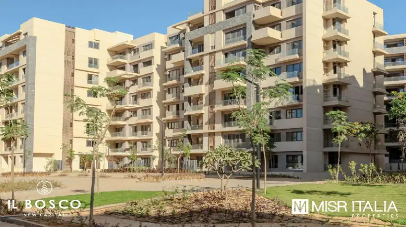 شقق للبيع كمبوند البوسكو العاصمة الإدارية الجديدة iL Bosco New Capital