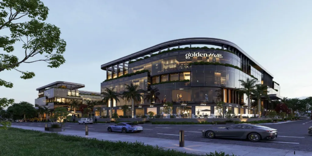 محل تجاري 37متر للبيع مول جولدن هب التجمع الخامس Mall Golden HUB New Cairo