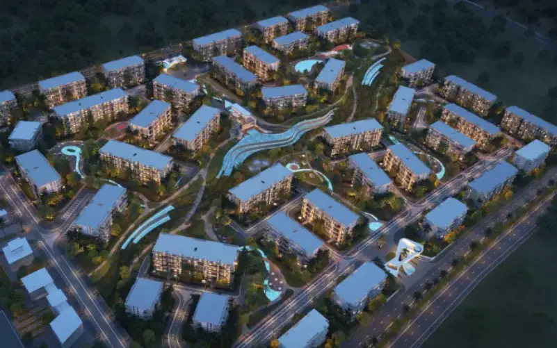 تصميم كمبوند Noble Residence  القاهرة الجديدة 